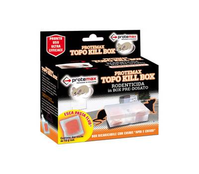 Box Topo kill esca rodenticida - Protemax - PROTE030 - 8005831012743 - DMwebShop