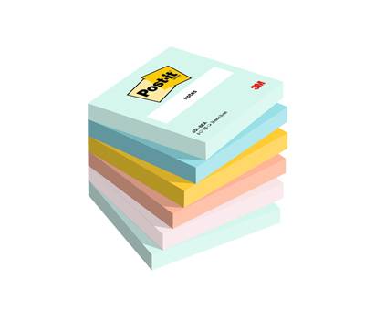 Blocco - 654-BEA - 76 x 76 mm - colori Beachside - 100 fogli - conf. 6 pezzi - Post-it - 7100259201 - 4054596926103 - DMwebShop Blocco - 654-BEA - 76 x 76 mm - colori Beachside - 100 fogli - conf. 6 pezzi - Post-it - 7100259201 - 4054596926103 - DMwebShop