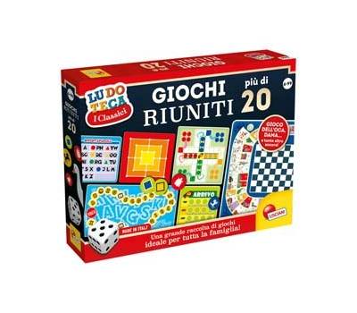 Giochi riuniti + di 20 - Lisciani - 89154 - 8008324089154 - DMwebShop
