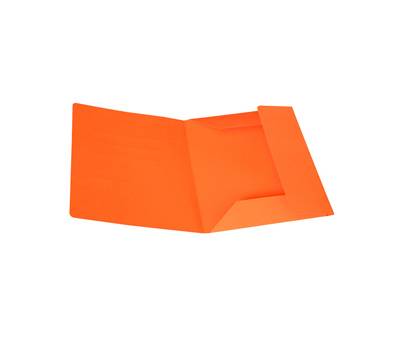 Cartellina 3 lembi 200 gr cartoncino bristol arancio Starline - 518