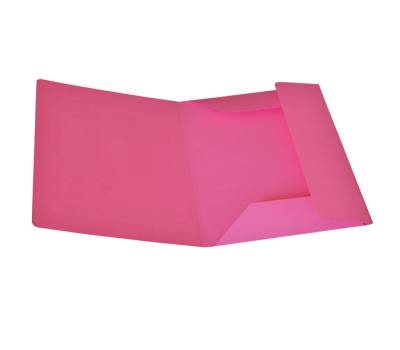 Cartellina 3 lembi 200 gr cartoncino bristol ciclamino Starline - 551
