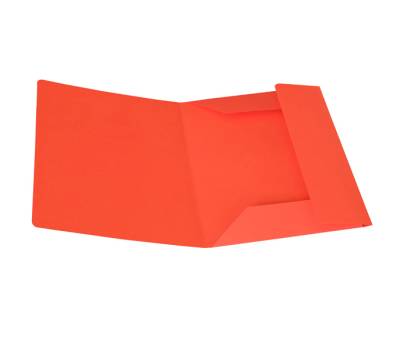 Cartellina 3 lembi 200 gr cartoncino bristol rosso Starline - 519