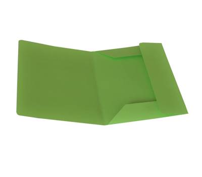 Cartellina 3 lembi 200 gr cartoncino bristol verde nilo Starline - 511