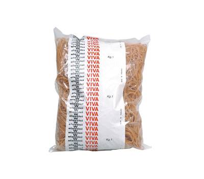 Elastici ad anello diametro 3 cm 1 kg caucciu avana Viva - 16066