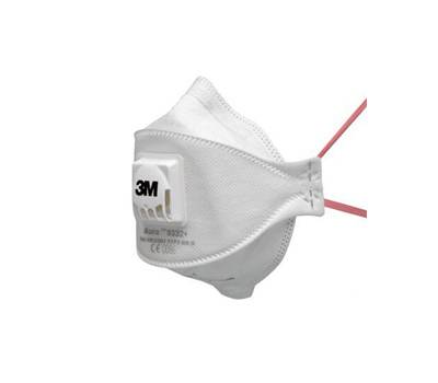 Mascherina Aura 9332 FFP3 con valvola monouso - 1957