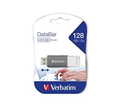 Chiavetta USB - Grigio - 128 Gb - Verbatim - 49456 - 23942494560 - DMwebShop
