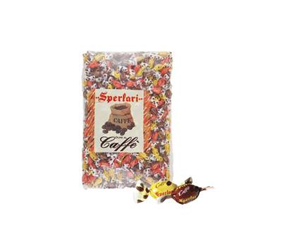 Caramelle Mini - gusto caffe' - busta da 1 kg - 500 pezzi circa - Sperlari - SPCF - 8004190053411 - DMwebShop