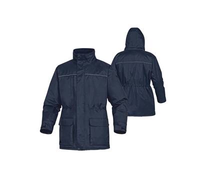 Parka Helsinki2 per freddo estremo - taglia L - poliestere - blu - Deltaplus - HELS2BMGT - 3295249234577 - DMwebShop