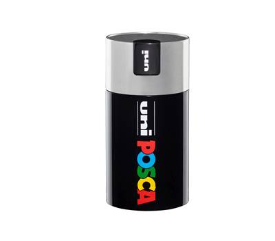 Marcatore Uni Posca PC5M - con coperchio argento - punta media - colori assortiti - gift box 18 pezzi - Uni Mitsubishi - M 84008608 - 8059484008608 - DMwebShop