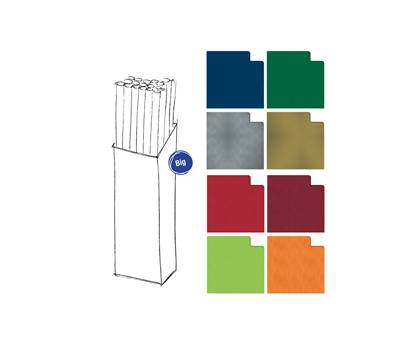 Rotolo carta regalo Ecocolor - 3 x 1 mt - colori assortiti - conf. 30 pezzi - Rex Sadoch - R3M01 - 8006715058000 - DMwebShop