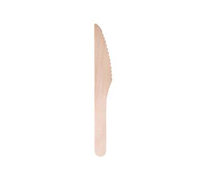 Coltello monouso in legno - 16 cm - conf. 100 pezzi - Signor Bio - WCK001BIO100B - 8055715780664 - DMwebShop