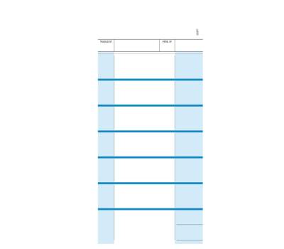 Comande a 7 tagliandi snap 2 copie autoricalcanti - 23 x 10,5 cm - conf. 100 pezzi - Data Ufficio - DU16197T000 - 814000000 - 8008842581482 - DMwebShop