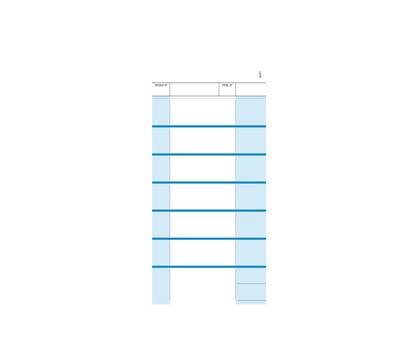 Comande a 7 tagliandi snap 2 copie autoricalcanti - 23 x 10,5 cm - conf. 100 pezzi - Data Ufficio - DU16197T000 - 814000000 - 8008842581482 - DMwebShop