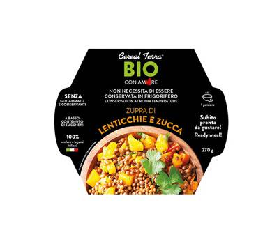 Zuppa lenticchie e zucca - 300 gr - conf. 6 pezzi - Cereal Terra - 0039726 - 8024336004756 - DMwebShop