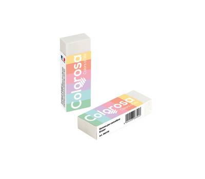 Gomma Pastel - 6,2 x 1,2 x 2,2 cm - vinile - conf. 20 pezzi - Colorosa - 360119 - 8004428063960 - DMwebShop