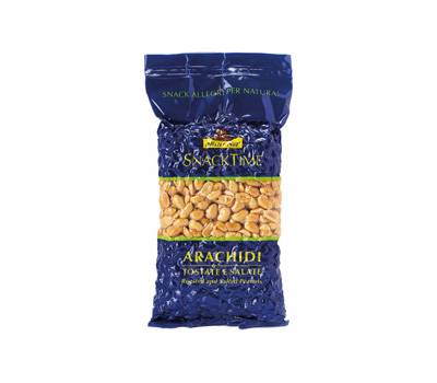 Arachidi tostate e salate - 500 gr - conf. 10 pezzi - Mister Nut - 28033000909 - 8001645002192 - DMwebShop