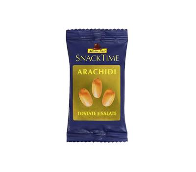 Arachidi Snack time - 30 gr - conf. 24 pezzi - Mister Nut - 44033009215 - 8001645010999 - DMwebShop