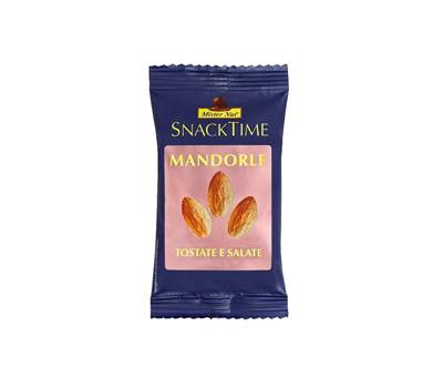 Mandorle Snack time - 25 gr - conf. 24 pezzi - Mister Nut - 44064306115 - 8001645015208 - DMwebShop