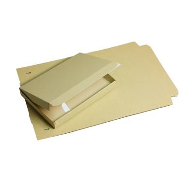 Scatola per spedizione Grass Box - A5 - 24 x 16,2 x 4 cm - grigio - conf. 50 pezzi - Bong Packaging - 554108 - DMwebShop