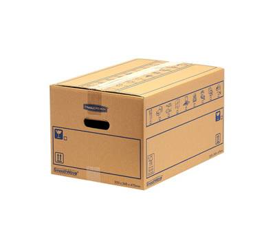 Scatola per traslochi standard SmoothMove - 39 lt - cartone - conf. 10 pezzi - Bankers Box - 6203601 - 43859788941 - DMwebShop