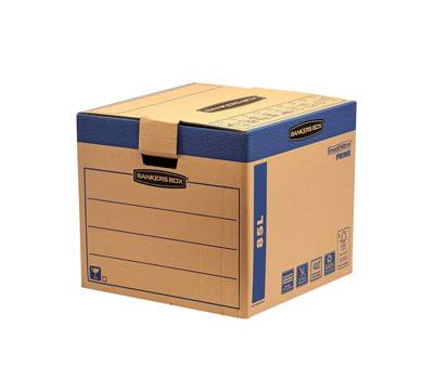 Scatola Smooth Move Prime - per traslochi - 85 lt - conf. 5 pezzi - Bankers Box - 6205301 - 50043859607049 - DMwebShop