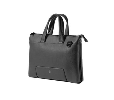 Borsa espandibile Gate Trended con manici 41 x 30 x 7 cm ecopelle nero - 21142