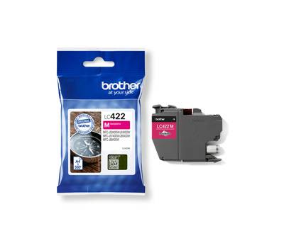 Cartuccia BROTHER Inkjet Magenta LC 422M LC422M Originale - 806