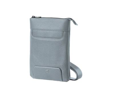 City bag piccola Gate Trended 20 x 26 x 2 cm ecopelle azzurro - 21770