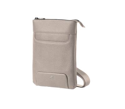 City bag piccola Gate Trended 20 x 26 x 2 cm ecopelle ghiaccio - 21416