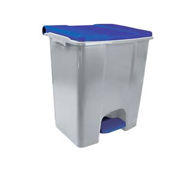 Contenitore mobile Ecoconti a pedale 60 lt plastica riciclata grigio blu Medial 912675 - 27490 Contenitore mobile Ecoconti a pedale 60 lt plastica riciclata grigio blu Medial 912675 - 27490