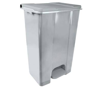 Contenitore mobile Ecoconti a pedale 80 lt plastica riciclata grigio Medial 912872 - 27484