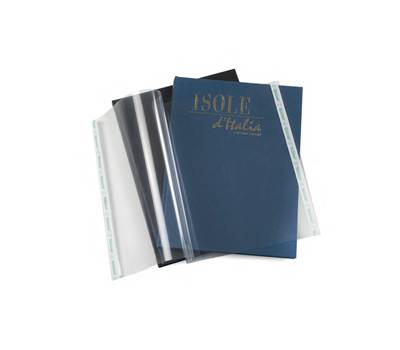 Coprilibro Cristallo 14 PP 140mic 50 x 31 cm liscio trasparente neutro - 27286
