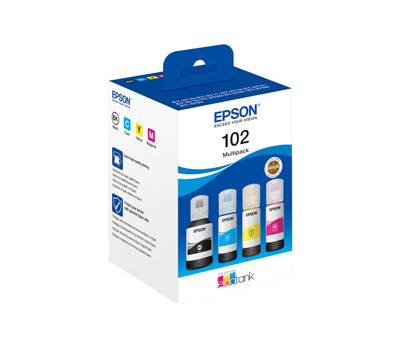 Multipack Flaconi Originali - 102 - Confezione 4 flaconi - Epson - C13T03R640 - 8715946684895 - DMwebShop