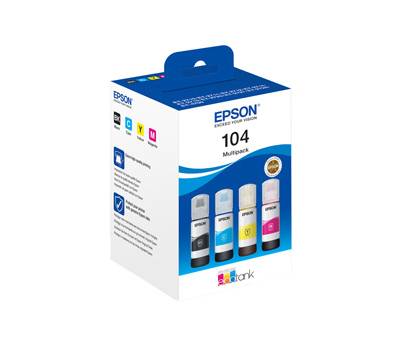 Flaconi Multipack EPSON 104 confezione 4 flaconi Originale - 847