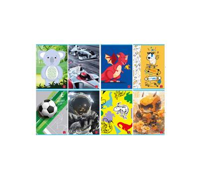 Maxiquaderno assortimento Bimbo A4 rigo di 3a 42 fogli 80 gr - 27322