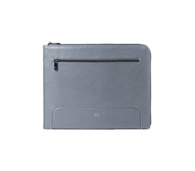 Office bag Gate Trended 20 x 26 x 2 cm ecopelle azzurro - 21716