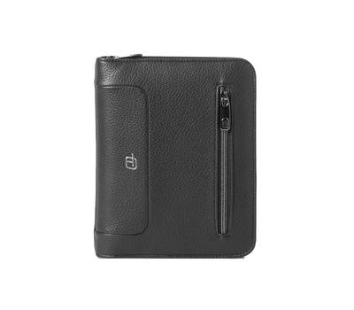 Portablocco Gate Trended 19 x 23 cm formato utile A5 ecopelle nero - 21696