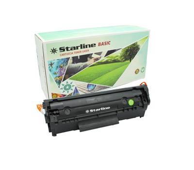 Toner nero compatibile Basic - per HP - LJ 1010 1012 1015 3015 3020 3030 - Starline - TNHP12A - 8025133125705 - DMwebShop