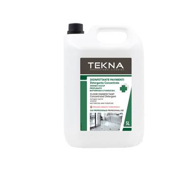 Disinfettante detergente - per pavimenti - concentrato - 5 lt - Tekna - k006 - 8009110025875 - DMwebShop