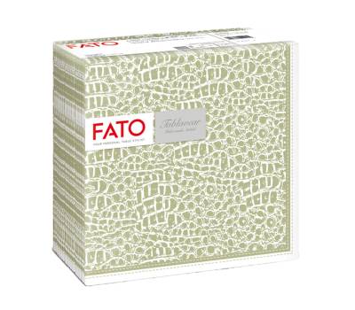 TovaglioloTablewear - linea Croc Skin - 40 x 40 cm - salvia - conf. 50 pezzi - Fato - 88449900 - 8000664844998 - DMwebShop