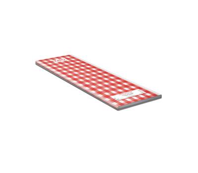 Tovaglia Tissue - linea Snack - 100 x 100 cm - rosso-bianco - conf. 50 pezzi - Fato - 86891100 - 8000664689117 - DMwebShop