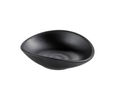 Coppetta in melamina - 13 x 11 x 3,5 cm - nero - Leone - T8207 - 8024112001962 - DMwebShop