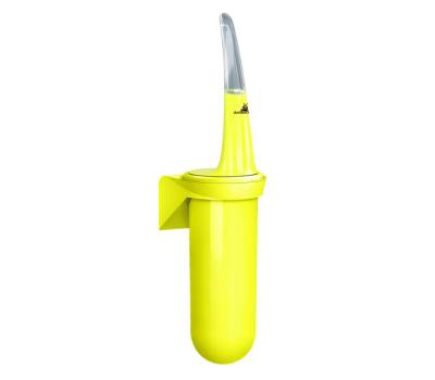 Portascopino da parete Skin - 386 x 113 x 93 mm - giallo fluo - Mar Plast - A92901FAB - 8020090101380 - DMwebShop