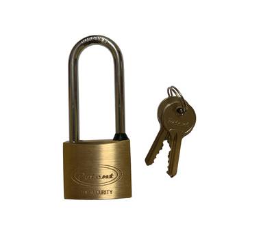 Lucchetto ad arco lungo - 40 mm - acciaio cromato - Metalplus - PT2780B - 3000004234699 - DMwebShop