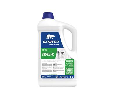 Detergente a schiuma per pavimenti - Sirpav HC - base ammoniaca - 5 lt - Sanitec - 1422 - 8032680392818 - DMwebShop