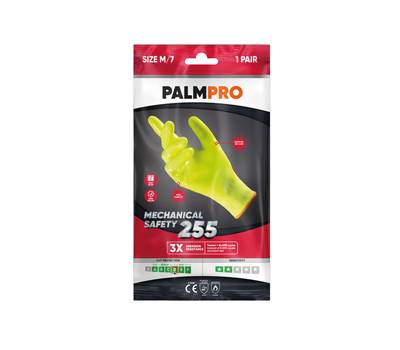 Guanti mechanical Safety Palmpro 255 - taglia XXL - giallo fluo - Icoguanti - NSGO255/XXL(10) - 8005830012775 - DMwebShop