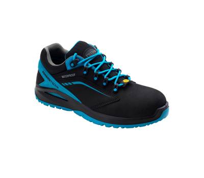 Calzatura di sicurezza Streif Low - S3 - numero 43 - nero-azzurro ottanio - Rossini - SSRC405-43 - 8056149339664 - DMwebShop