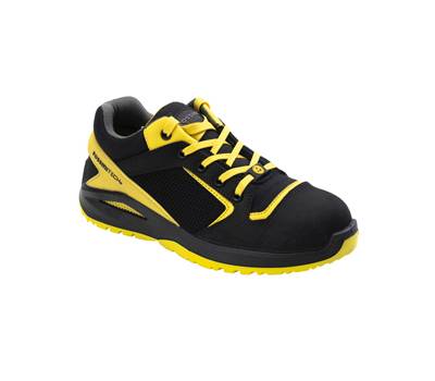 Calzatura di sicurezza Olimpya - S1P - numero 43 - nero-giallo - Rossini - SSRC403-43 - 8056149339381 - DMwebShop