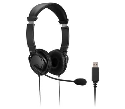 Cuffie stereo - con microfono e controllo del volume - connessione USB-A - Kensington - K33065WW - 85896330653 - DMwebShop