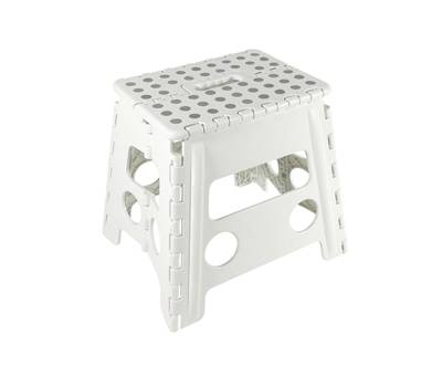 Sgabello alto Clic Clac - 30 x 22 x 32 cm - bianco - King Collection - S1407117/B - 8023755056438 - DMwebShop